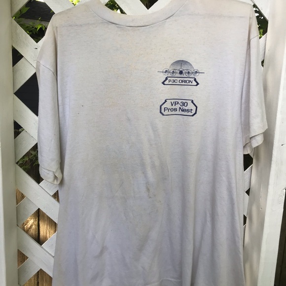 RARE P-3C Orion VP-30 Pros Nest The Hunter Navy Tee - Picture 6 of 12